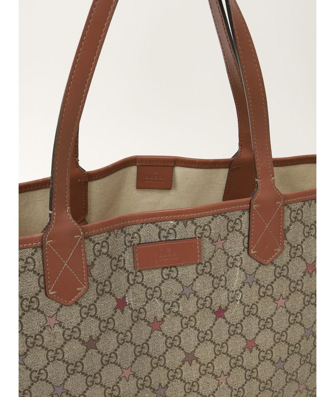 GUCCI Бежевая сумка тоут, фото 3