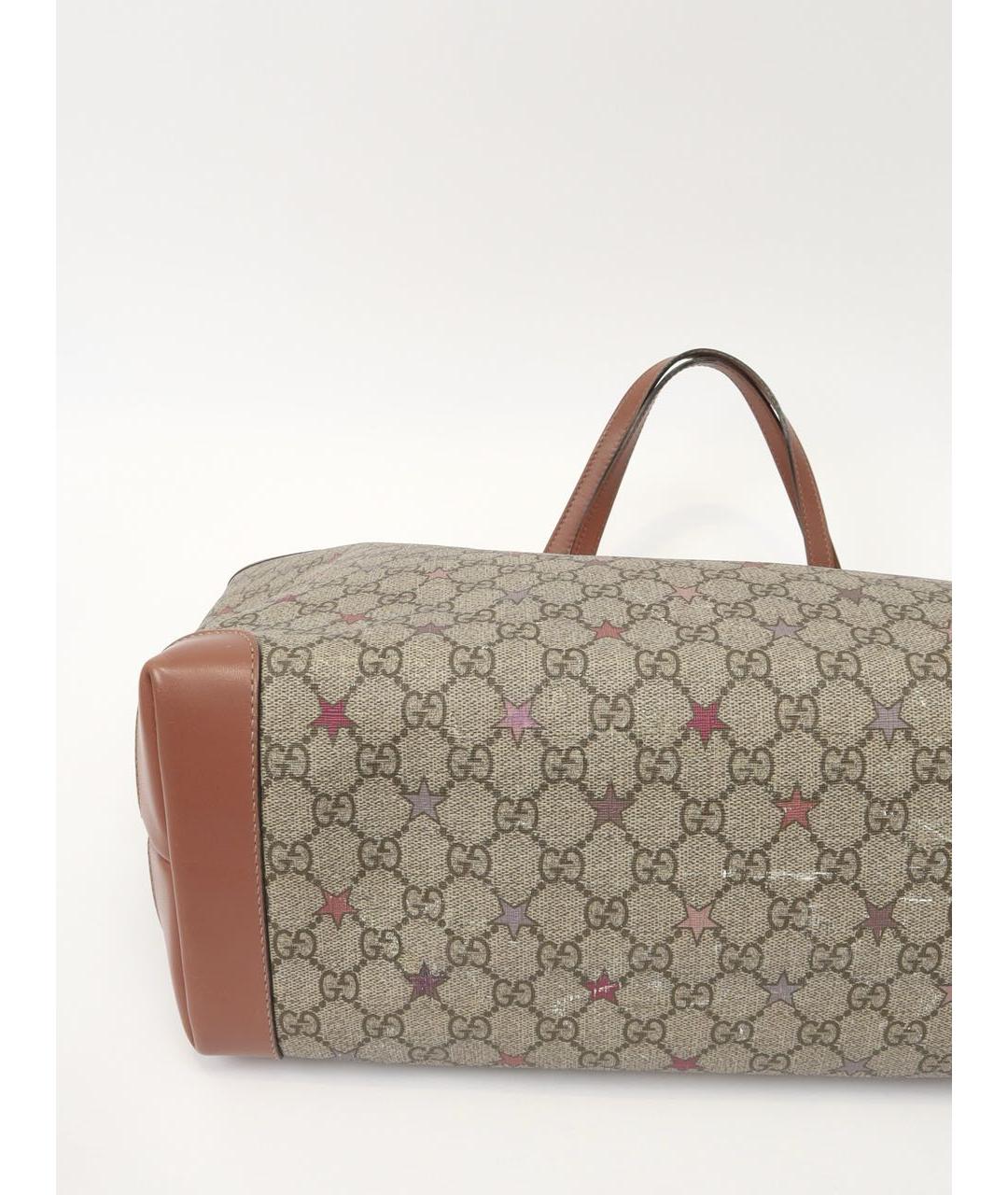 GUCCI Бежевая сумка тоут, фото 5