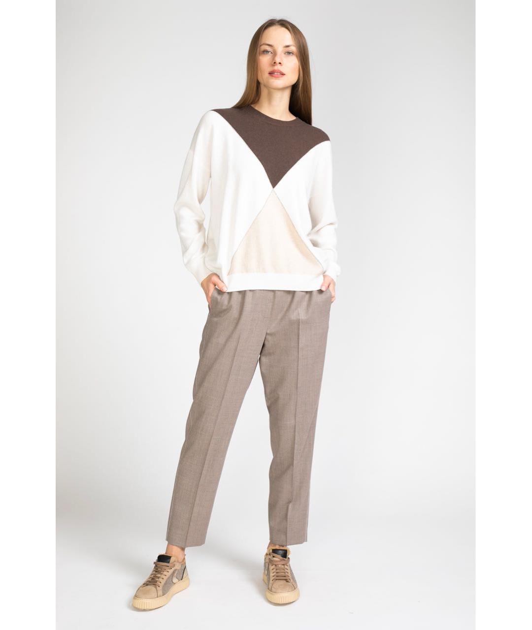 PESERICO Мульти шерстяной джемпер / свитер, фото 4