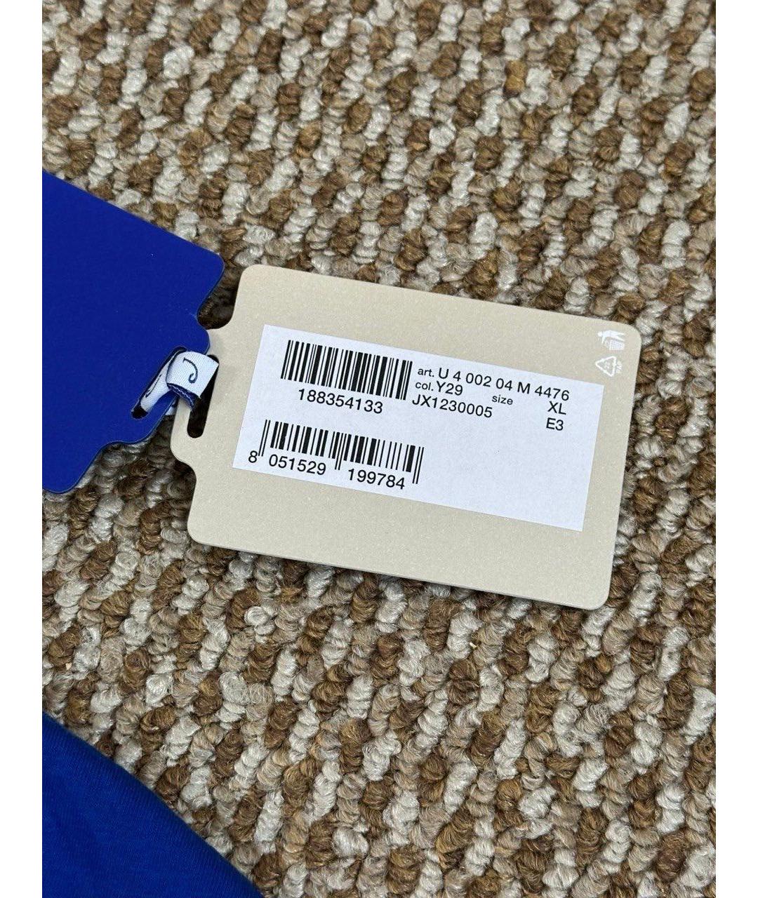 JACOB COHEN Синяя хлопковая футболка, фото 8