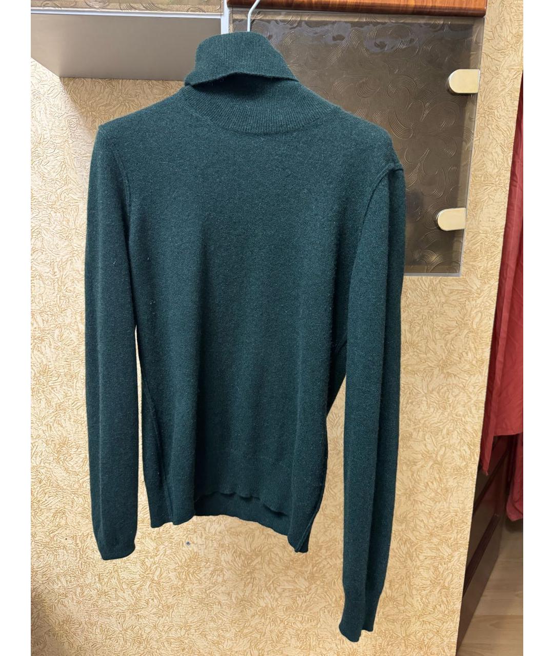 DOLCE&GABBANA Зеленый кашемировый джемпер / свитер, фото 6