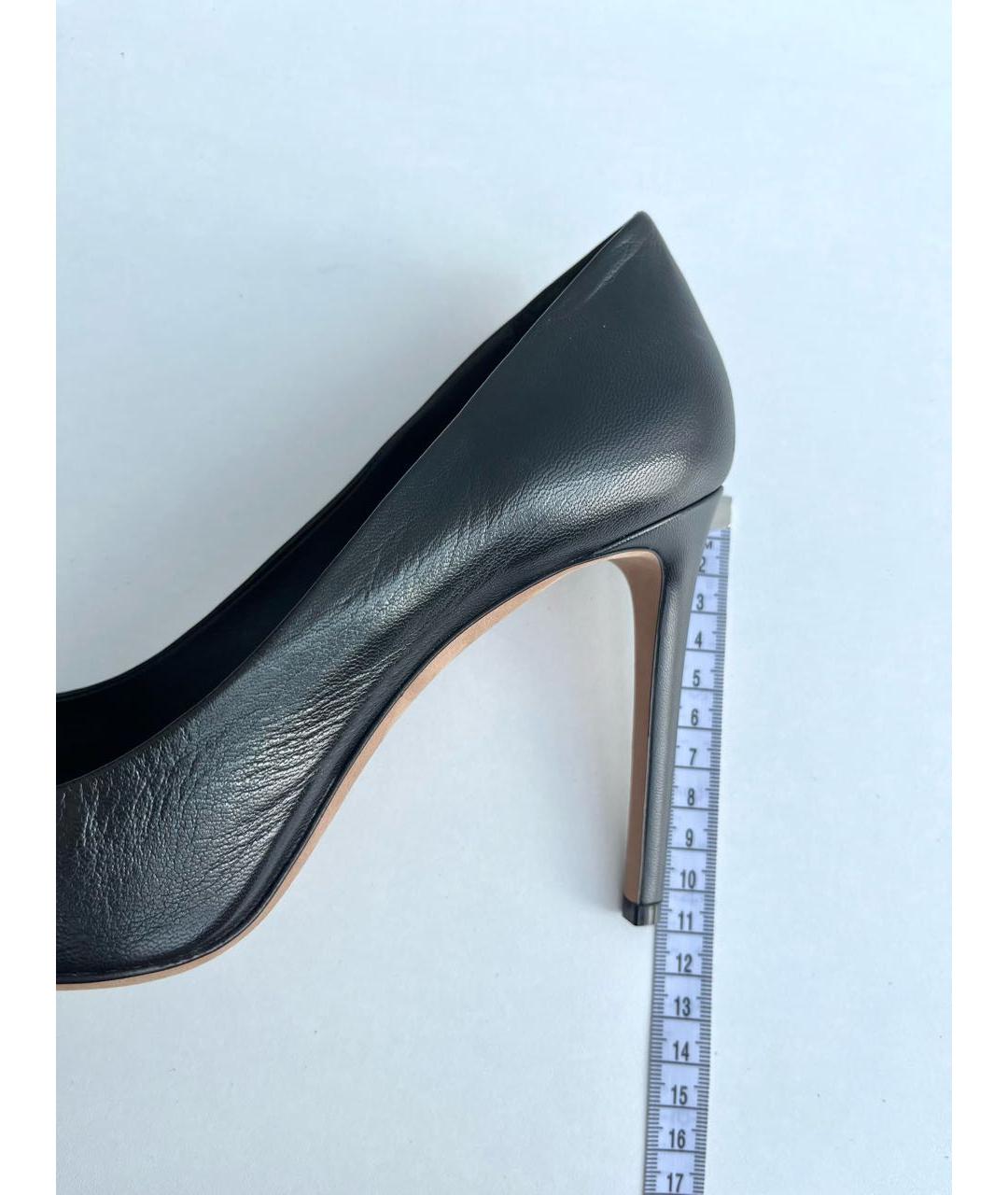 BALLY Черные кожаные туфли, фото 7