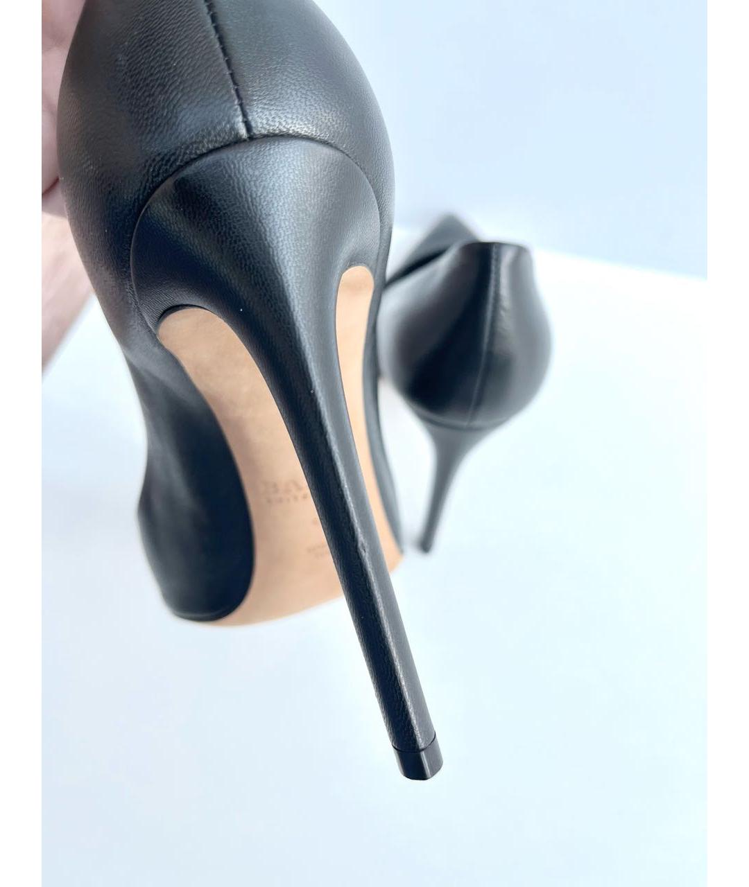 BALLY Черные кожаные туфли, фото 6