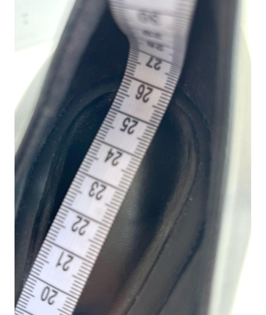 BALLY Черные кожаные туфли, фото 8