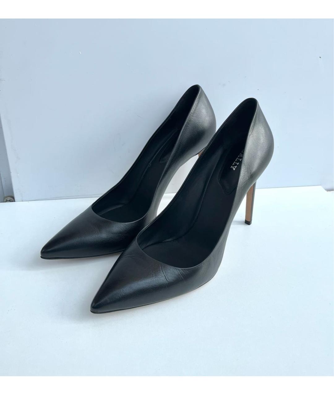 BALLY Черные кожаные туфли, фото 2