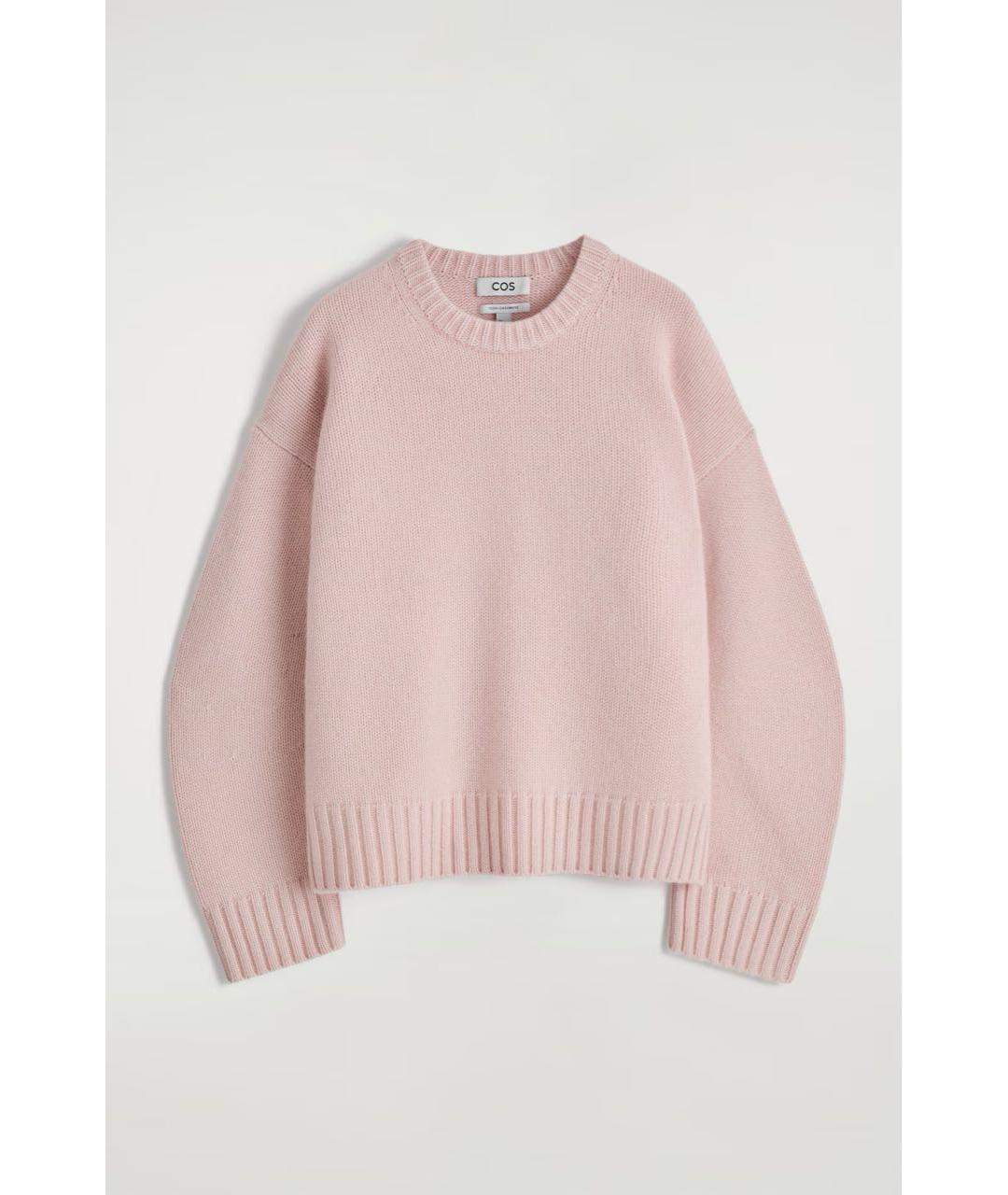 COS Розовый кашемировый джемпер / свитер, фото 7