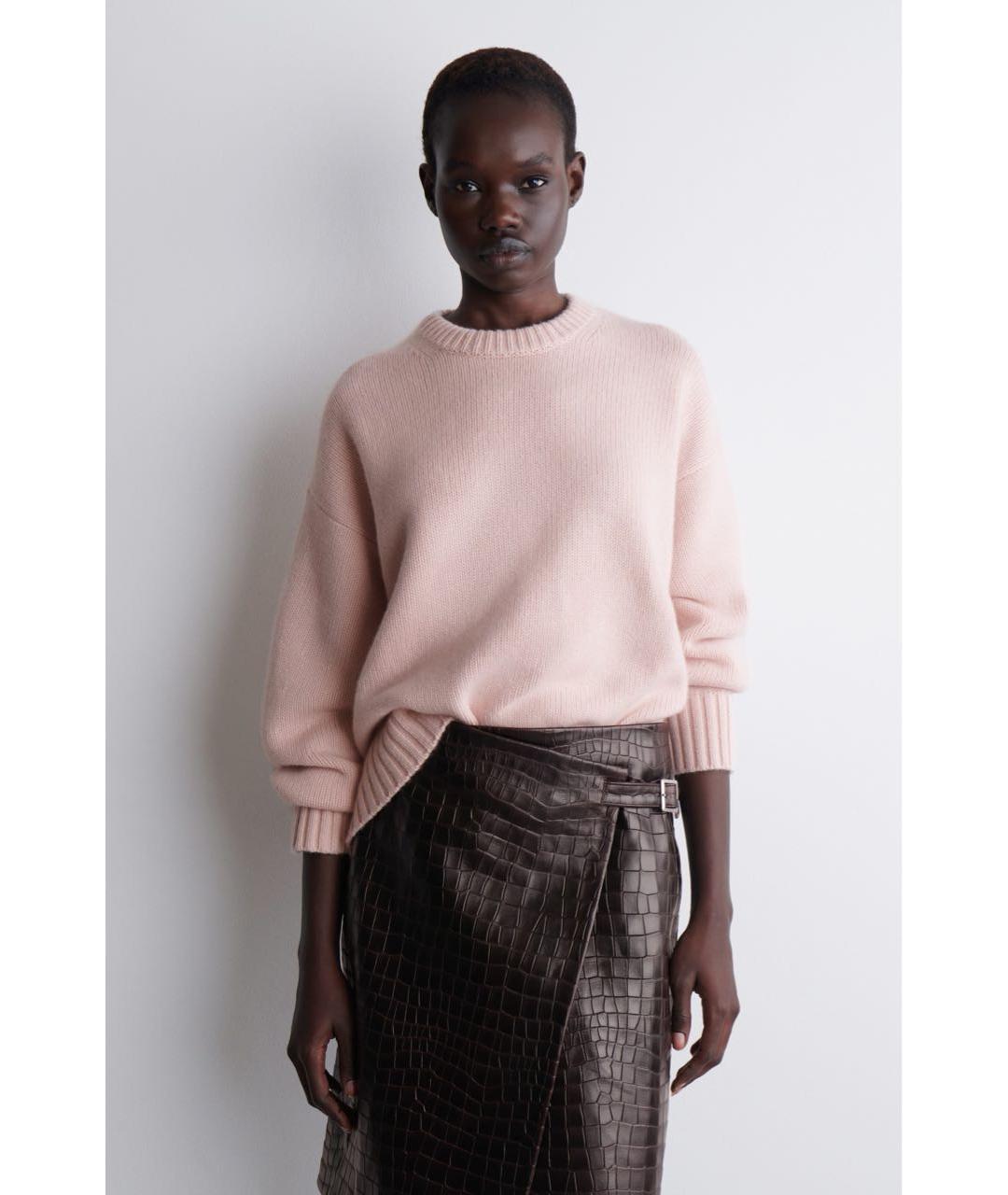 COS Розовый кашемировый джемпер / свитер, фото 3