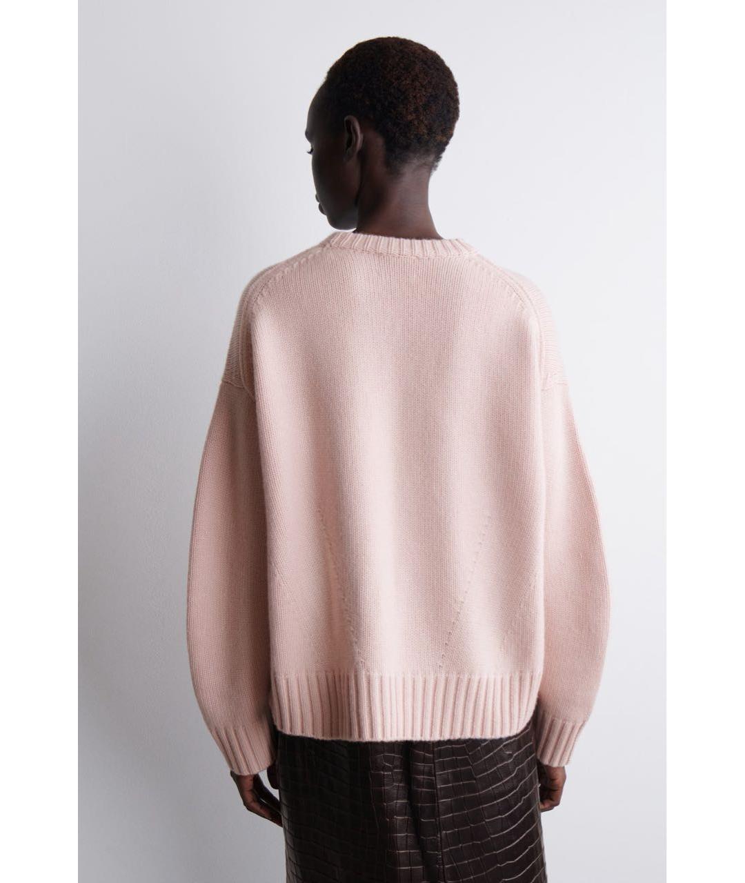 COS Розовый кашемировый джемпер / свитер, фото 4
