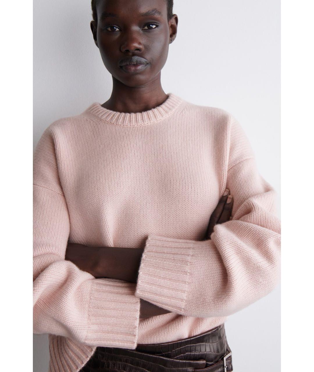 COS Розовый кашемировый джемпер / свитер, фото 2