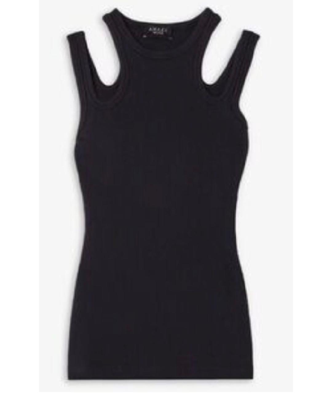 A.W.A.K.E. MODE Черная хлопковая майка, фото 7