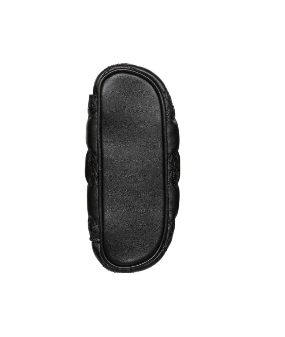 GUCCI Черная кожаная сумка через плечо, фото 7