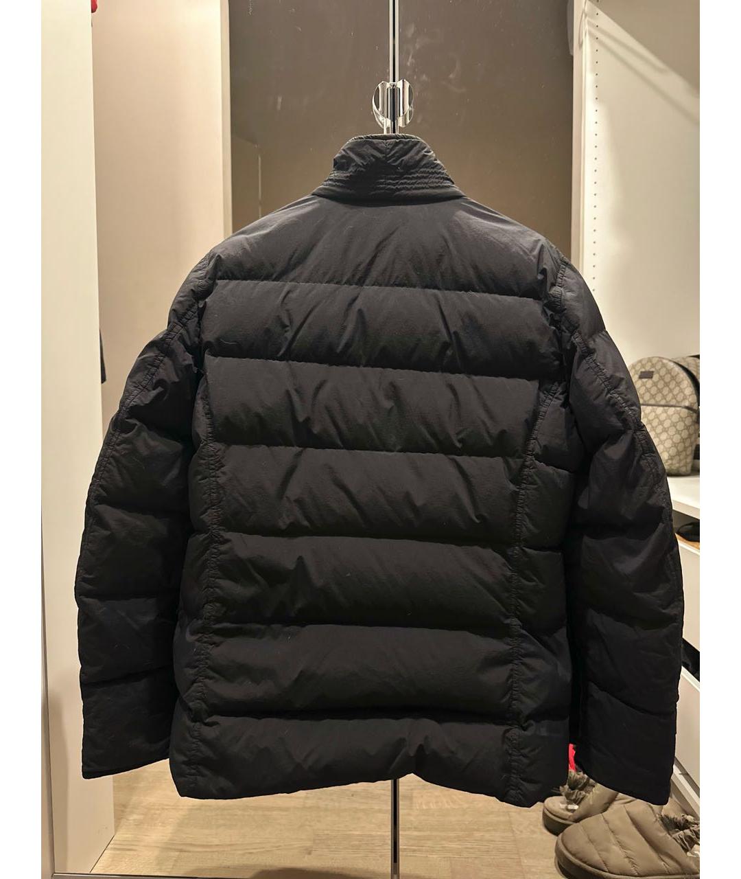 CP COMPANY Черный полиэстеровый пуховик, фото 2