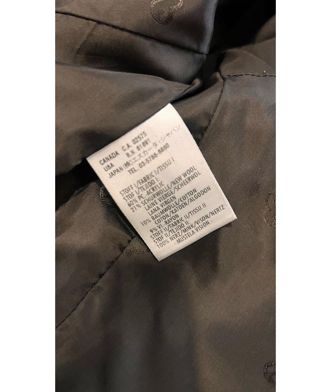 GUCCI Коричневая замшевая юбка миди, фото 3