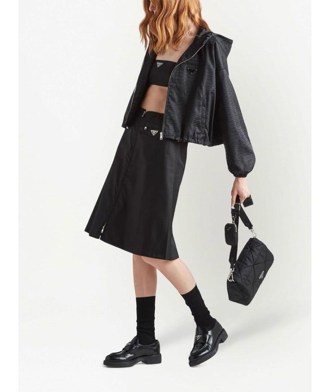 PRADA Черная сумка через плечо, фото 7