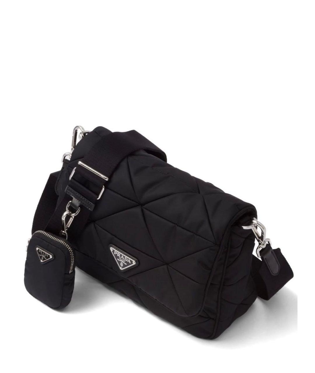 PRADA Черная сумка через плечо, фото 2