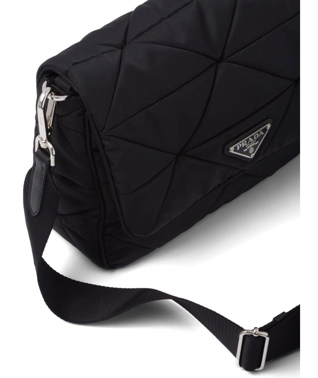 PRADA Черная сумка через плечо, фото 5