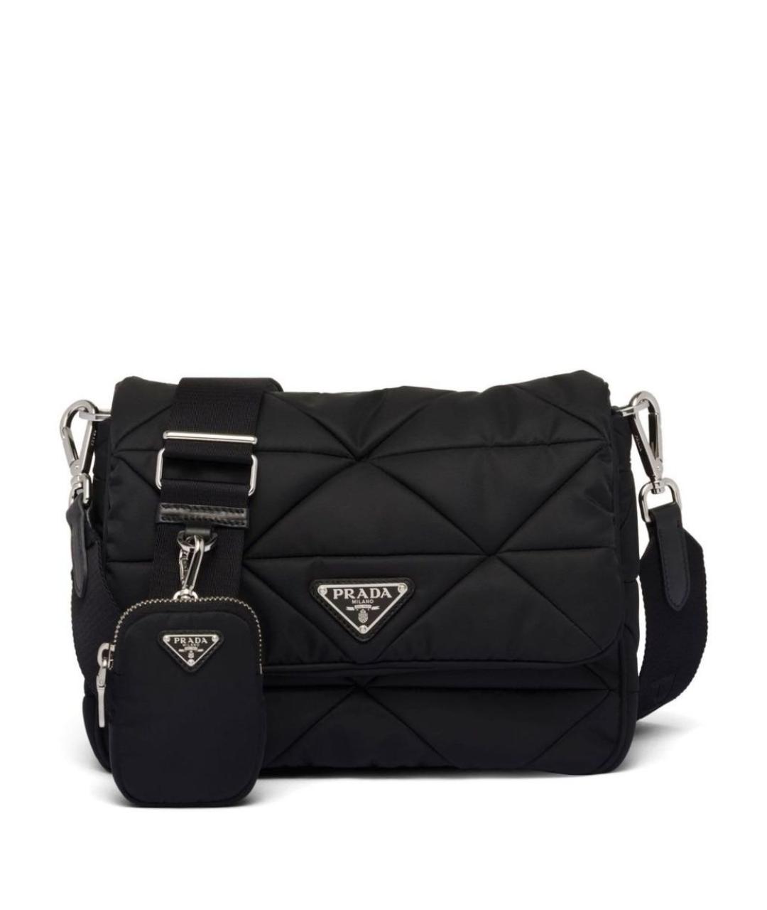 PRADA Черная сумка через плечо, фото 8