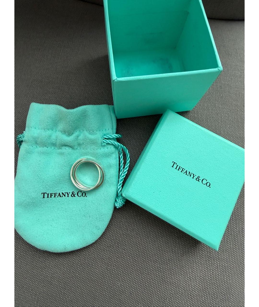TIFFANY&CO Серебряное серебряное кольцо, фото 6