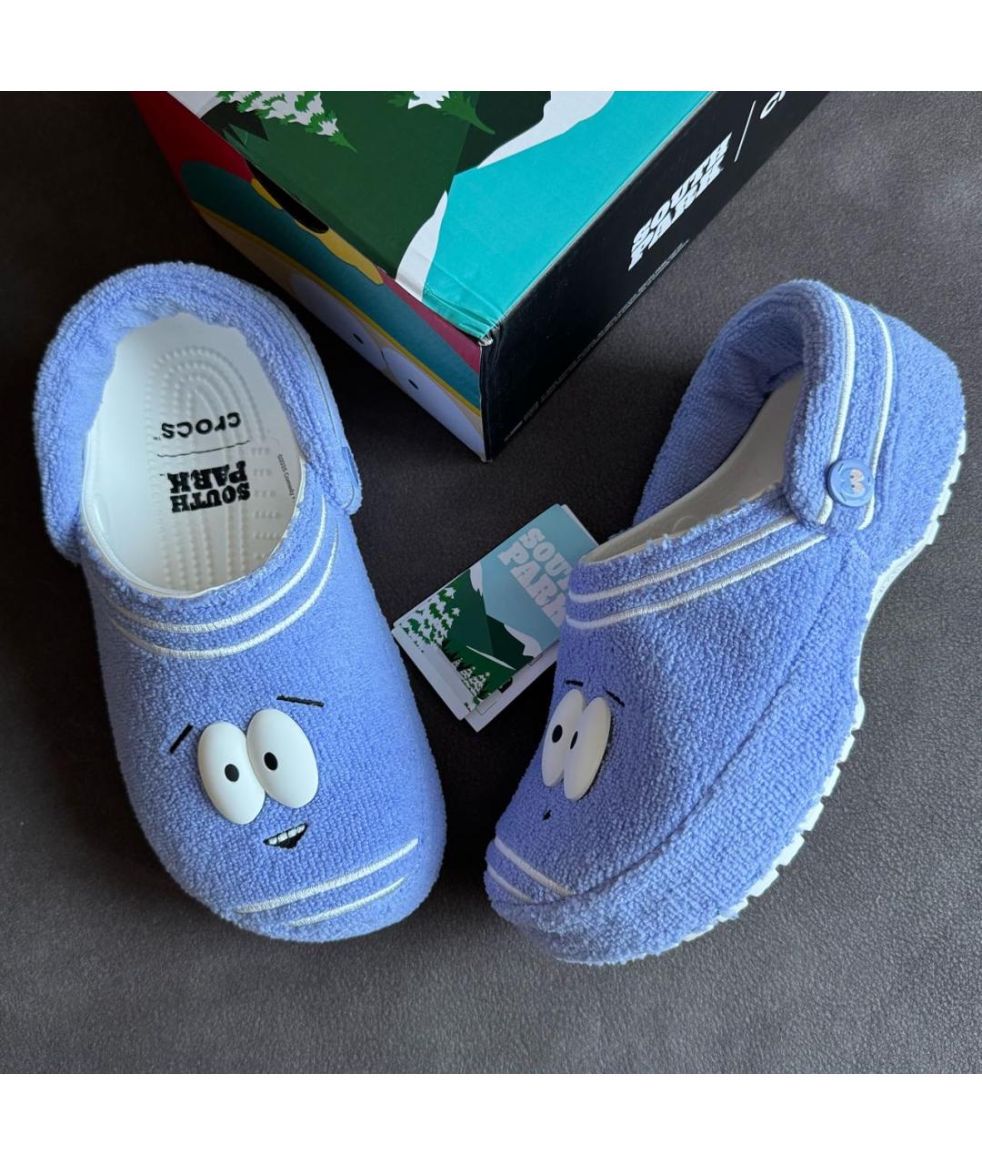 CROCS Фиолетовые резиновые сабо, фото 5