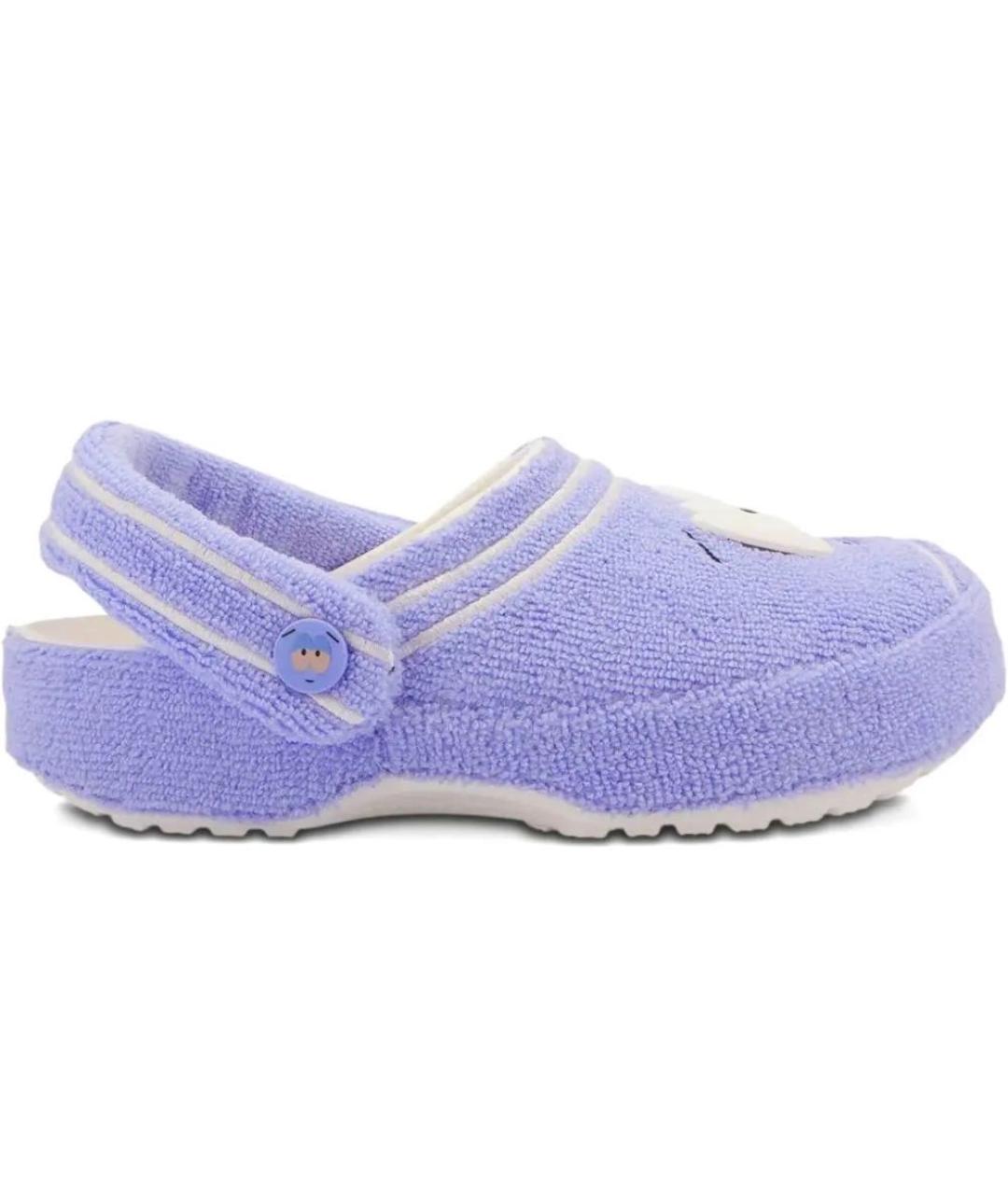 CROCS Фиолетовые резиновые сабо, фото 1