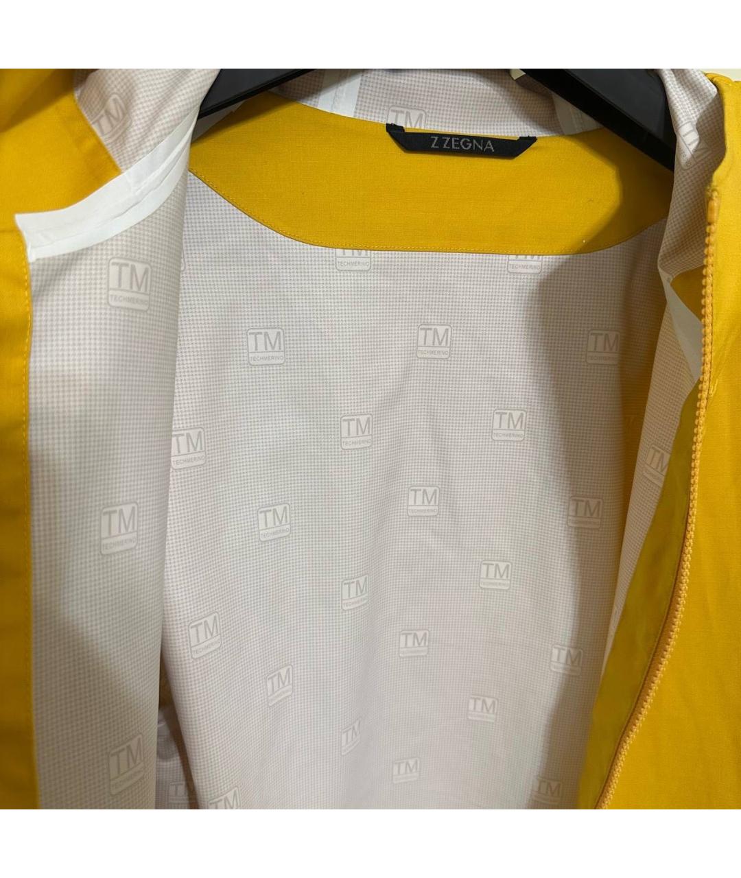 ZZEGNA Горчичная шерстяная куртка, фото 3