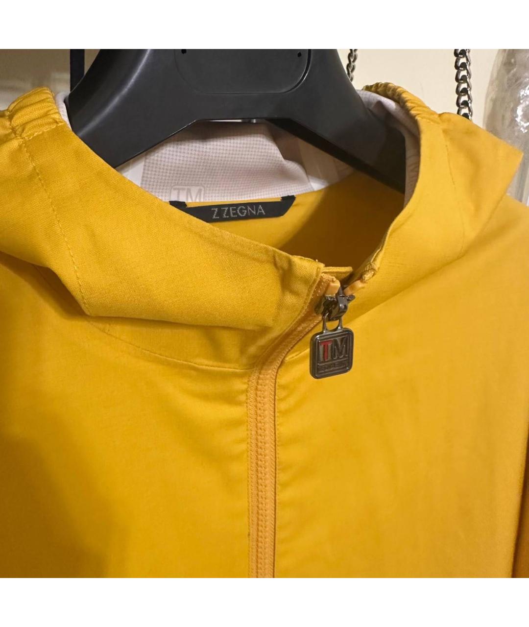 ZZEGNA Горчичная шерстяная куртка, фото 4