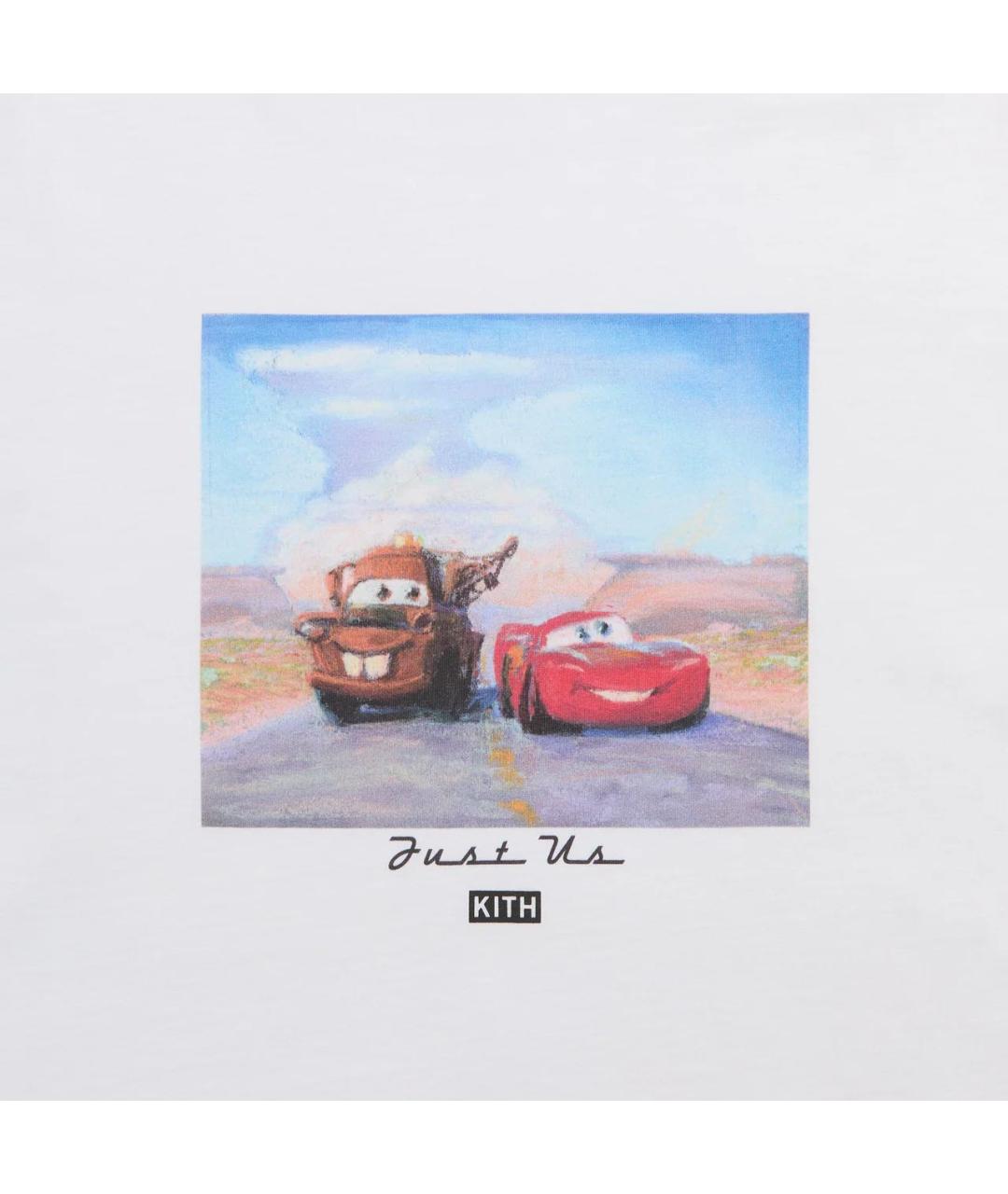 KITH Белая хлопковая футболка, фото 3