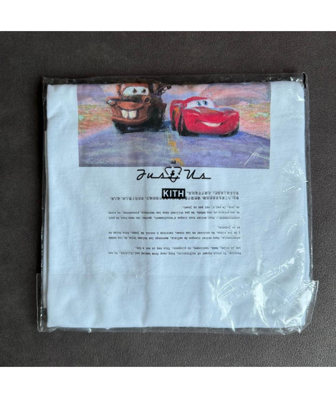 KITH Белая хлопковая футболка, фото 5