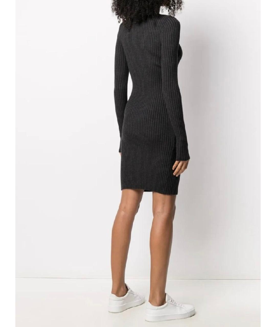 WOLFORD Серое повседневное платье, фото 8