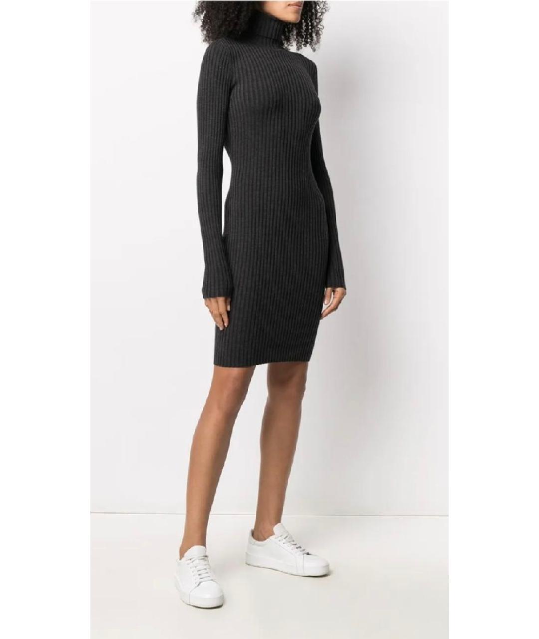 WOLFORD Серое повседневное платье, фото 9