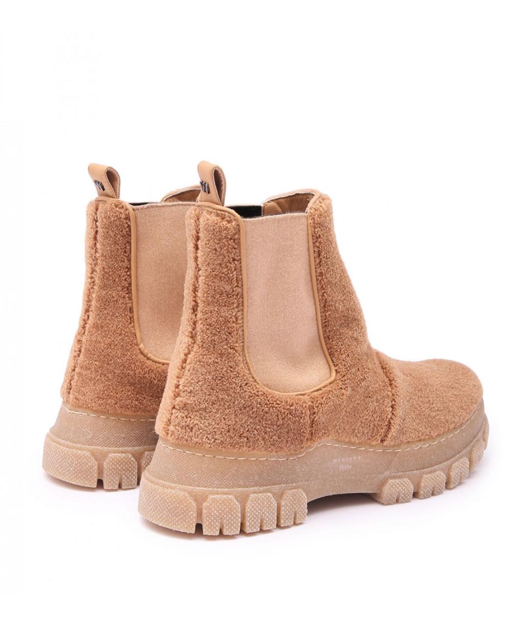 WEEKEND MAX MARA Бежевые ботинки, фото 3