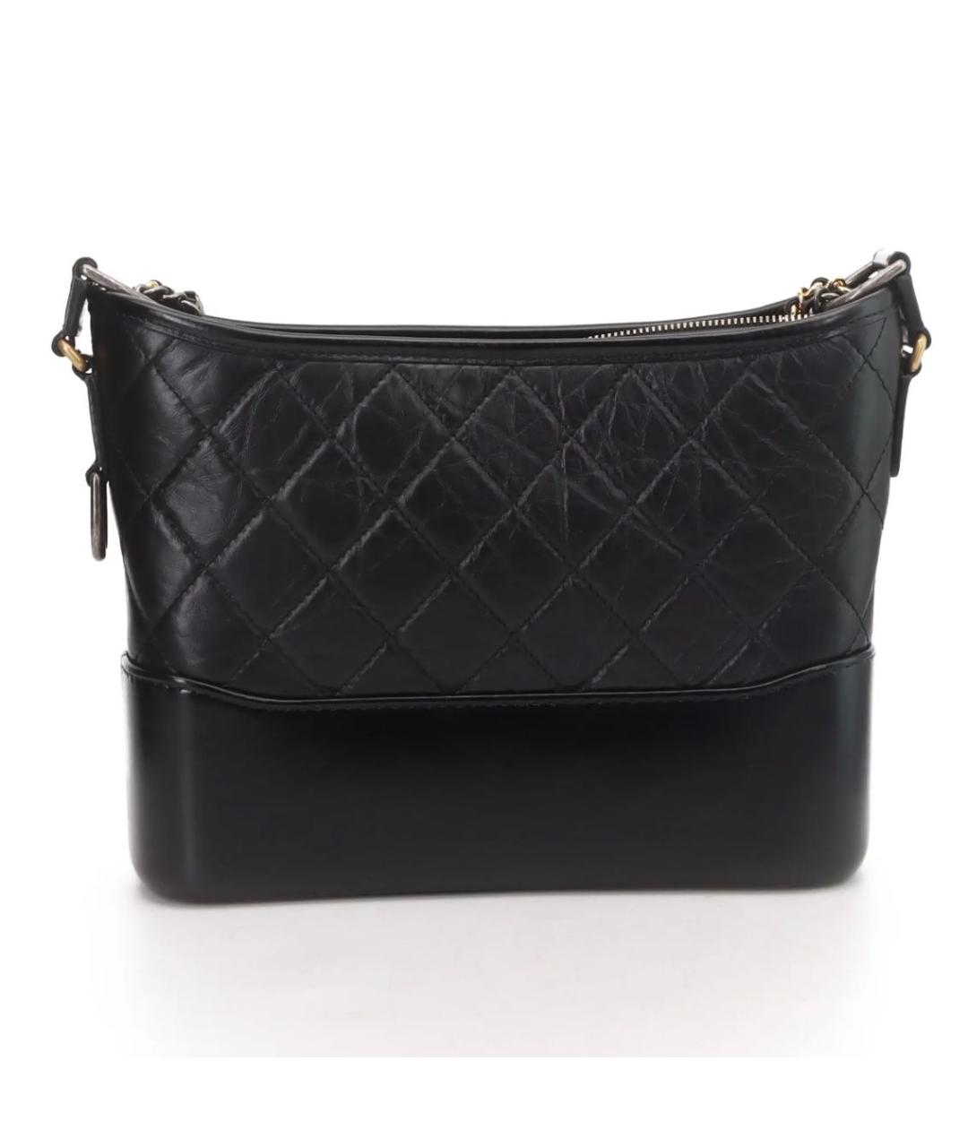 CHANEL Черная кожаная сумка тоут, фото 3