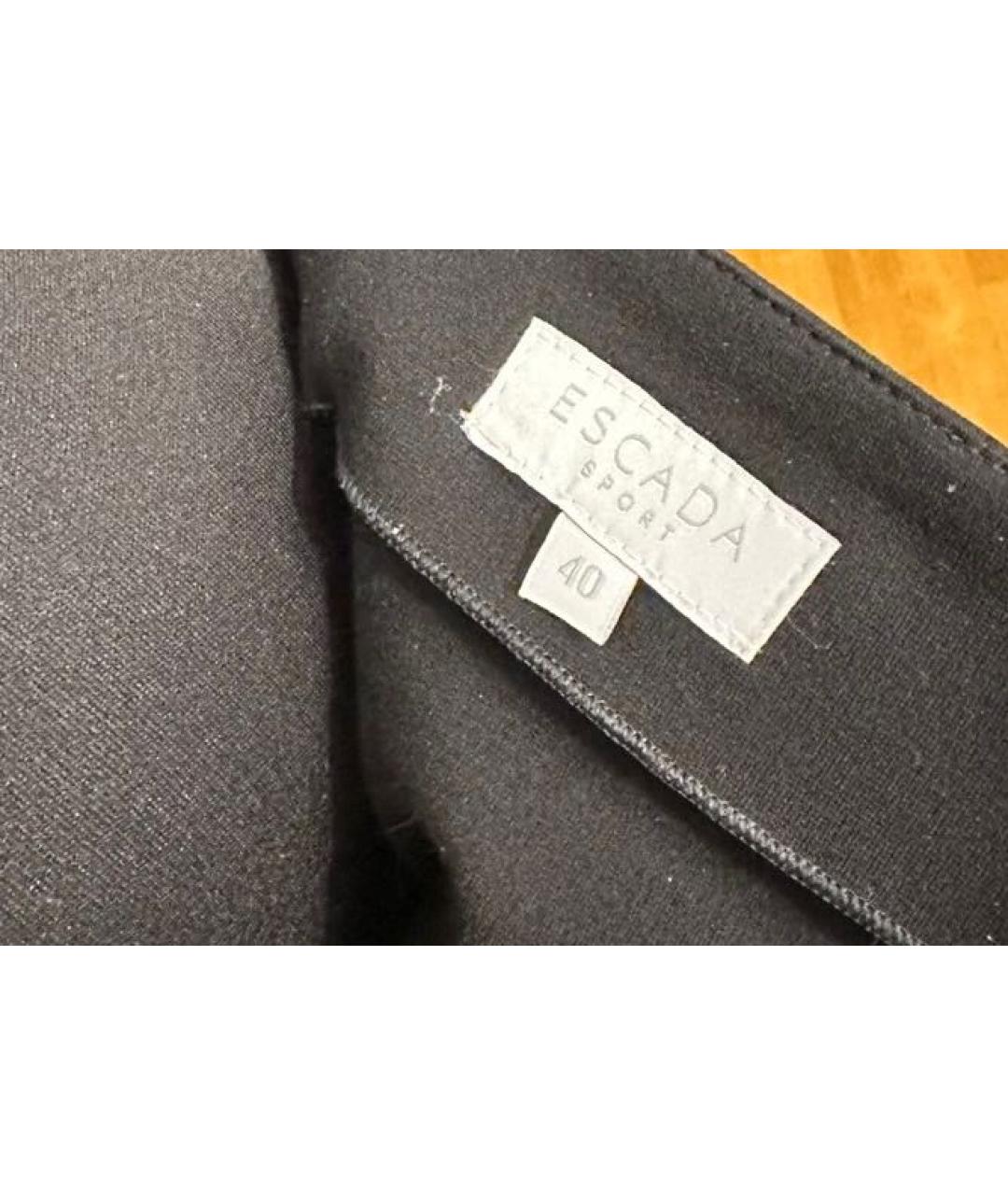 ESCADA Черное повседневное платье, фото 3