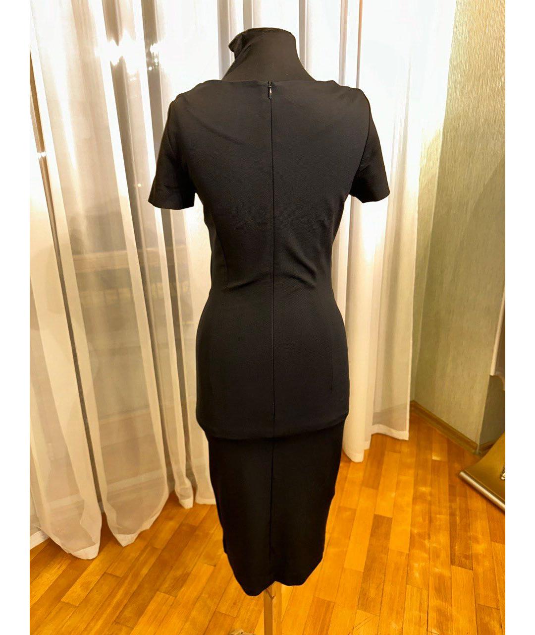 ESCADA Черное повседневное платье, фото 2