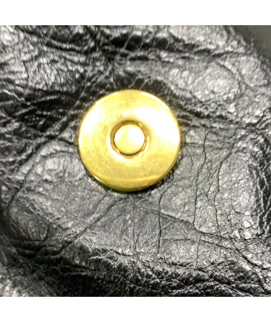 BALENCIAGA Черная кожаная сумка с короткими ручками, фото 6
