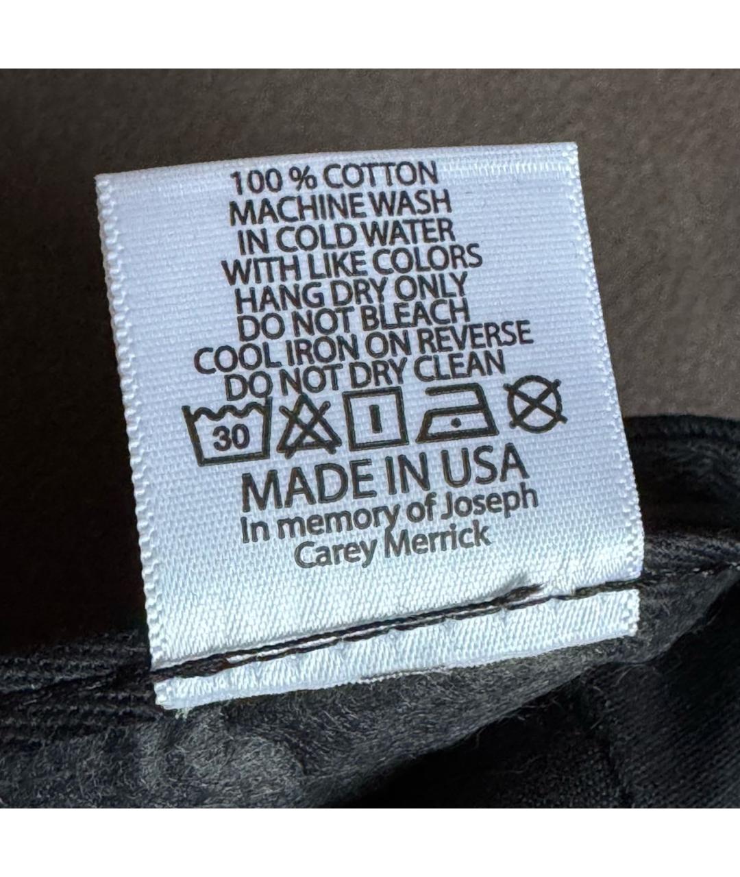 Brain Dead Черная хлопковая кепка, фото 8