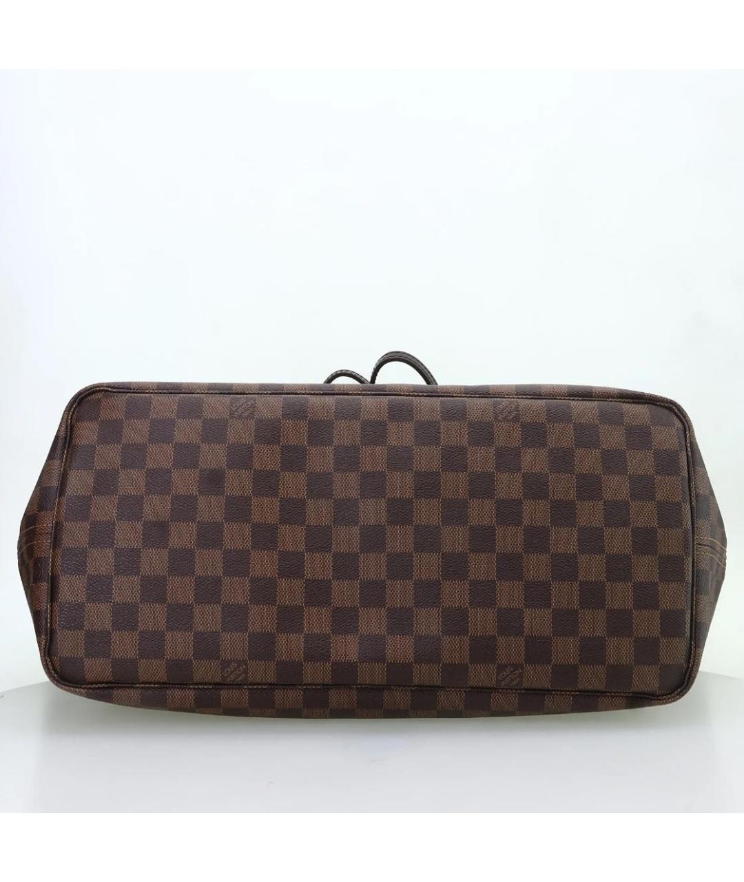 LOUIS VUITTON Коричневая сумка тоут, фото 5