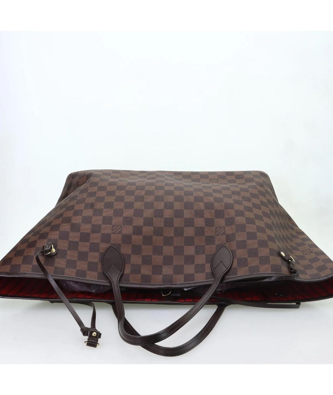 LOUIS VUITTON Коричневая сумка тоут, фото 6