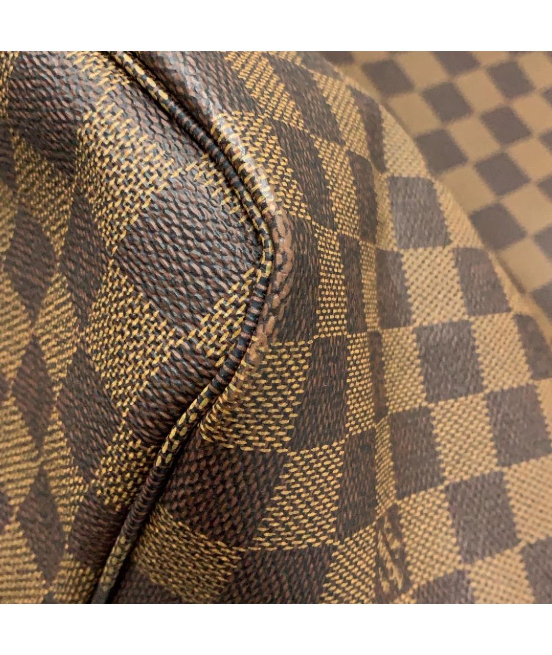 LOUIS VUITTON Коричневая сумка тоут, фото 7