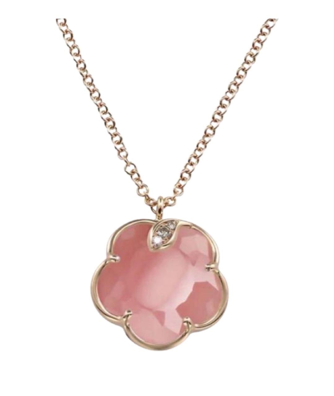 PASQUALE BRUNI Розовая подвеска из желтого золота, фото 1