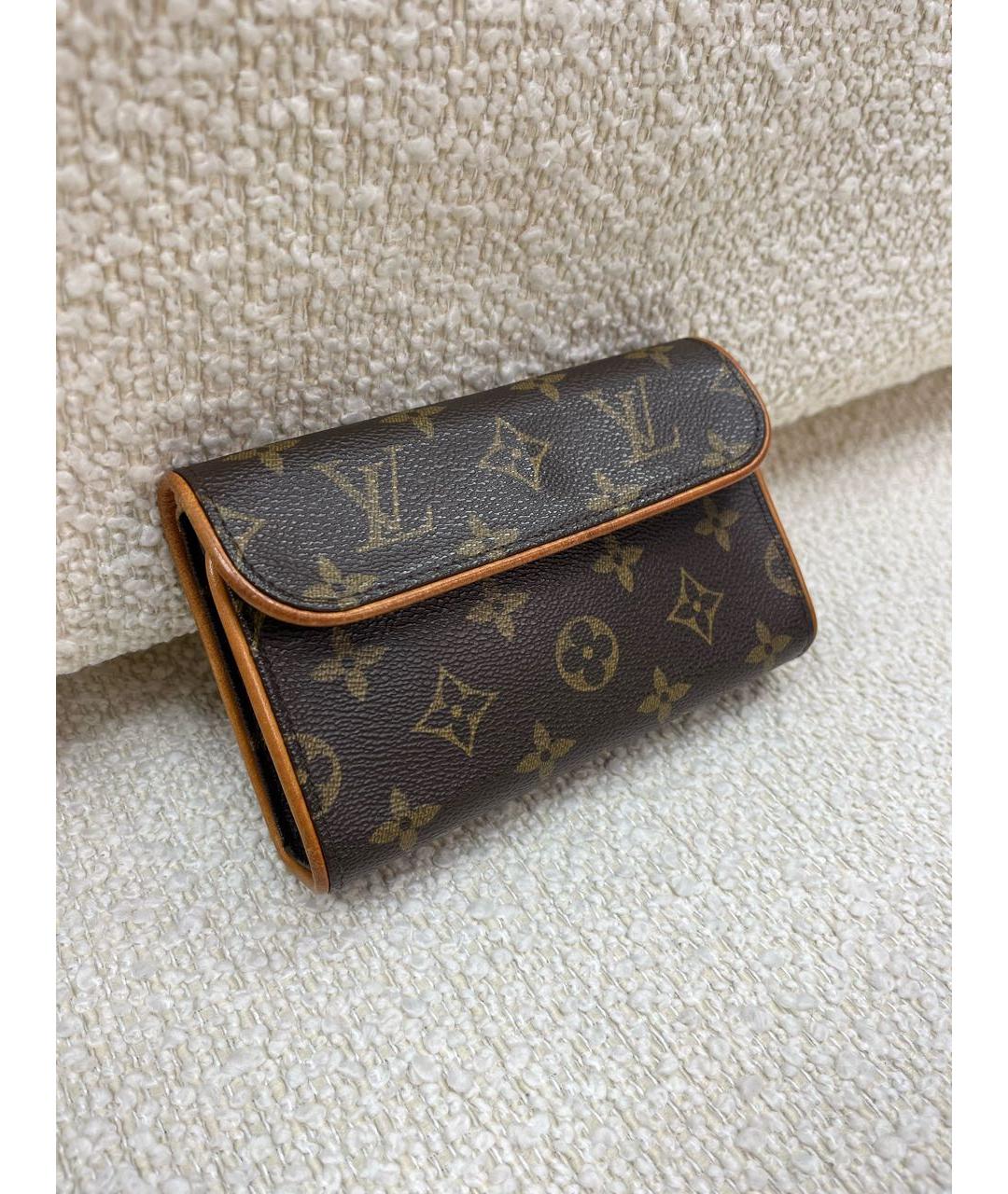 LOUIS VUITTON Коричневая поясная сумка, фото 2