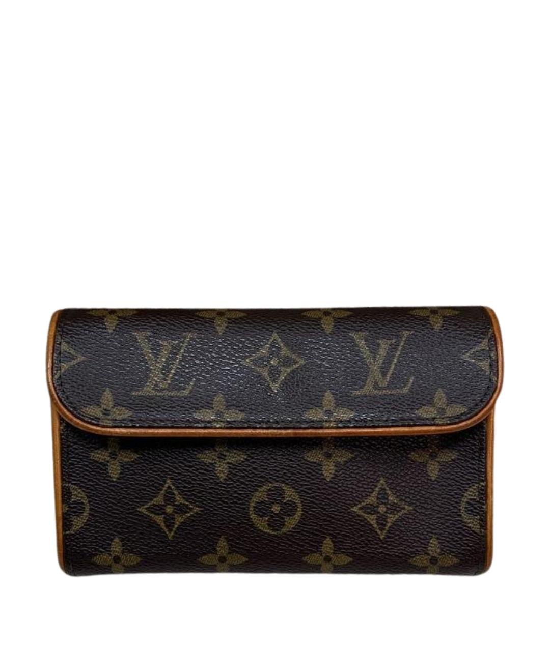 LOUIS VUITTON Коричневая поясная сумка, фото 1