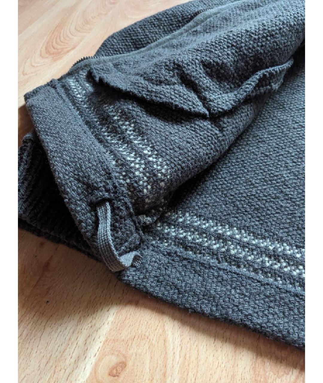 STONE ISLAND Коричневая шерстяная куртка, фото 8