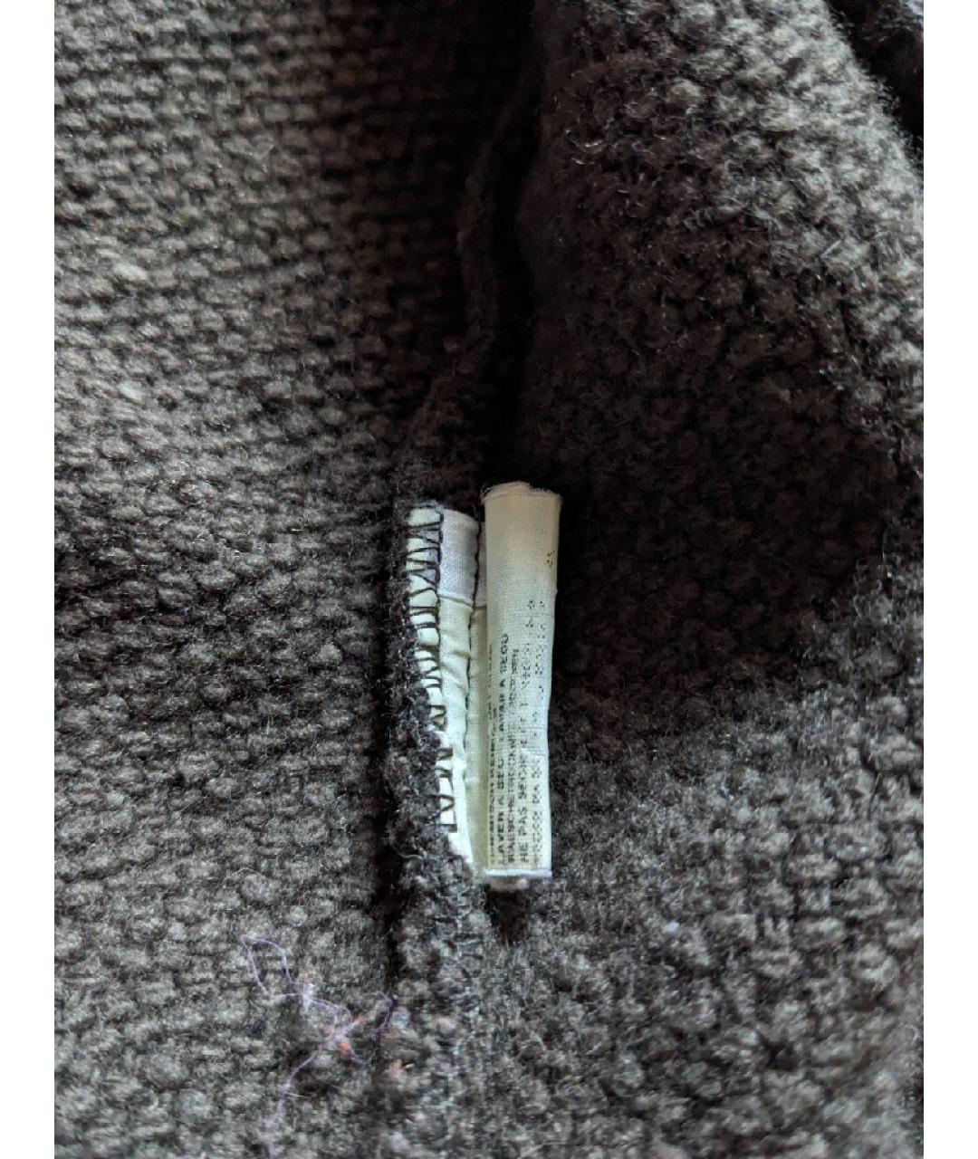 STONE ISLAND Коричневая шерстяная куртка, фото 9