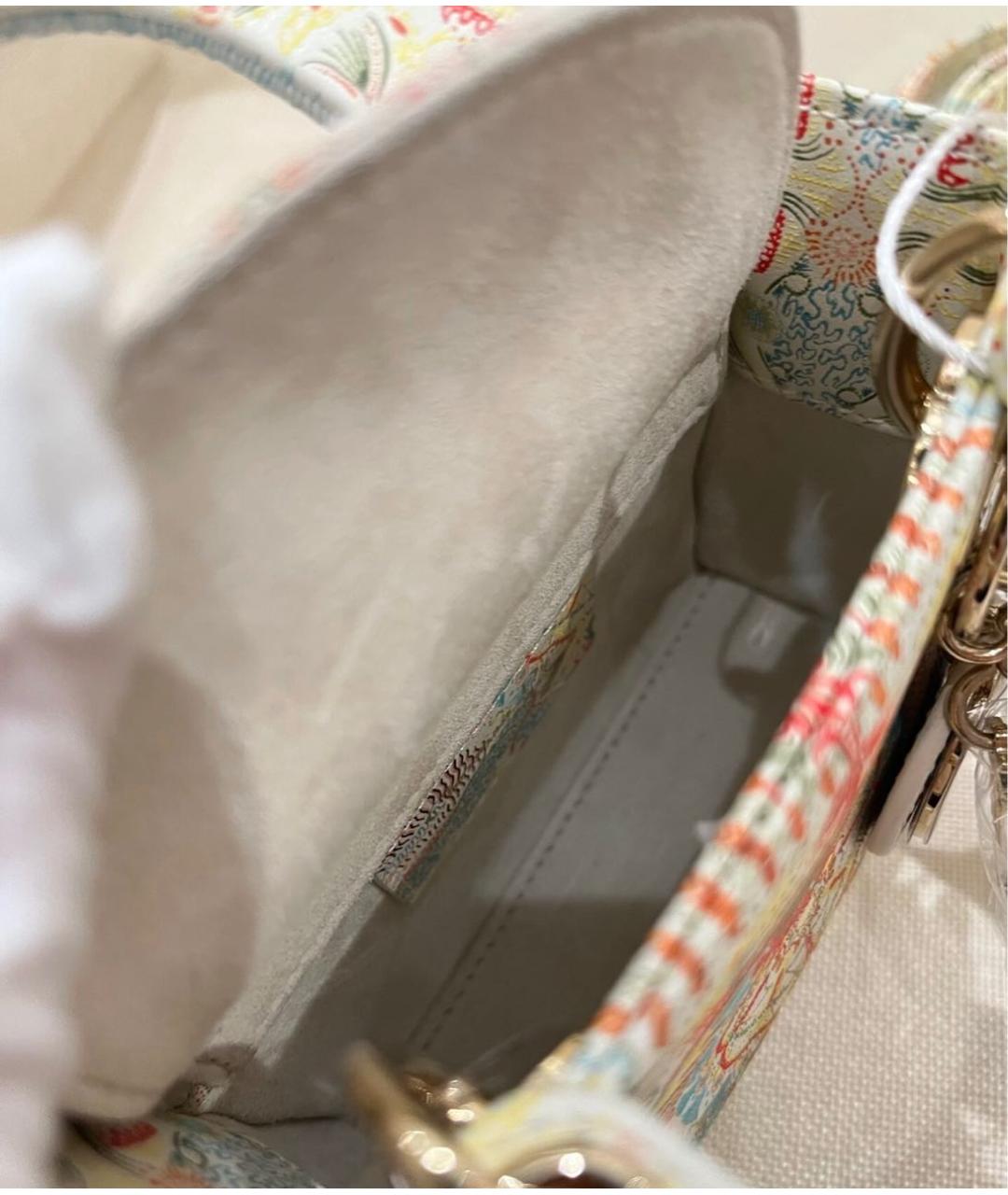 CHRISTIAN DIOR Мульти кожаная сумка с короткими ручками, фото 5