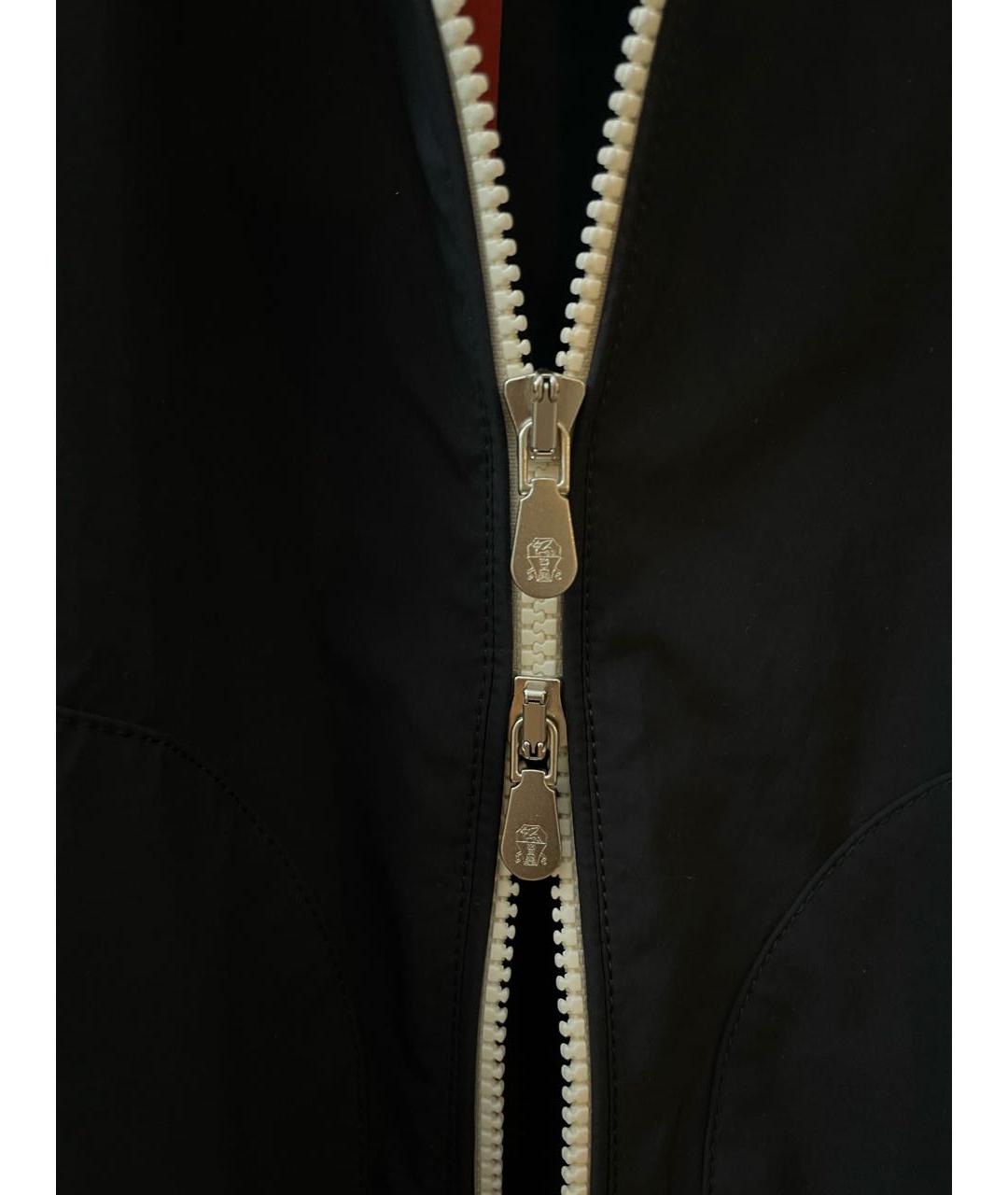 BRUNELLO CUCINELLI Темно-синяя полиэстеровая куртка, фото 5