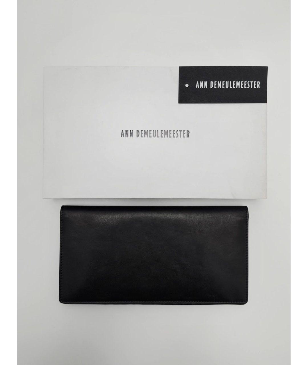 ANN DEMEULEMEESTER Черный кошелек, фото 6