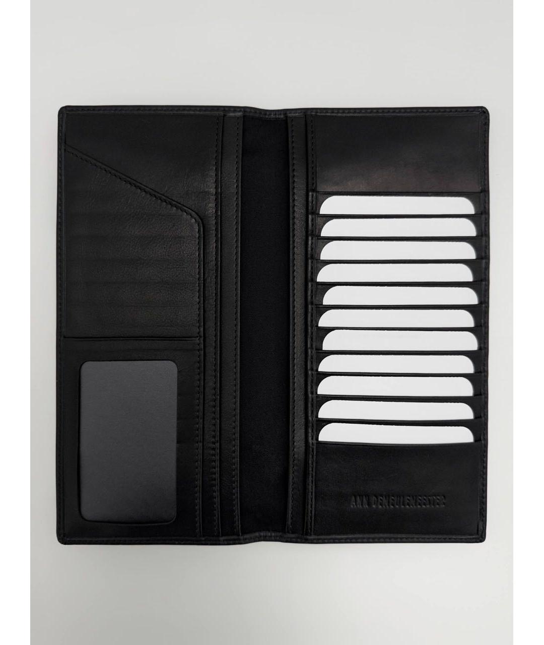 ANN DEMEULEMEESTER Черный кошелек, фото 2