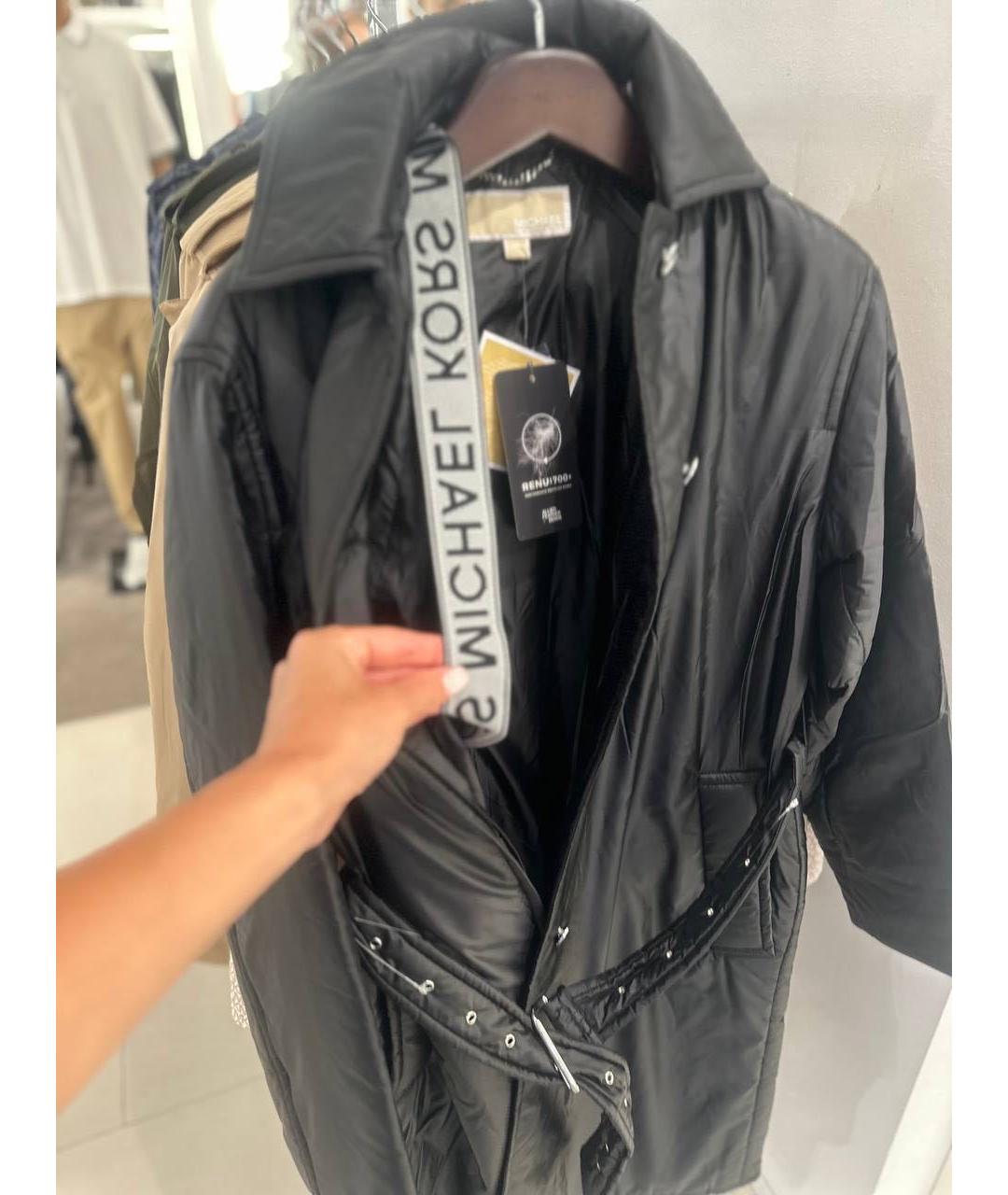 MICHAEL KORS Черный тренч/плащ, фото 5