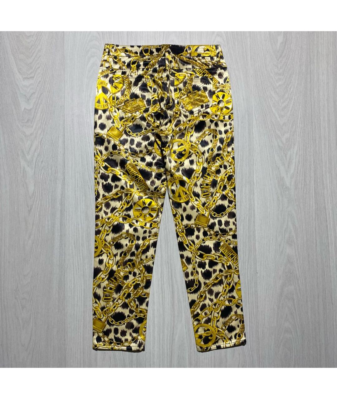 MOSCHINO Мульти брюки узкие, фото 6